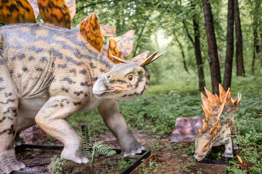 Парк динозаврів біля Львова.