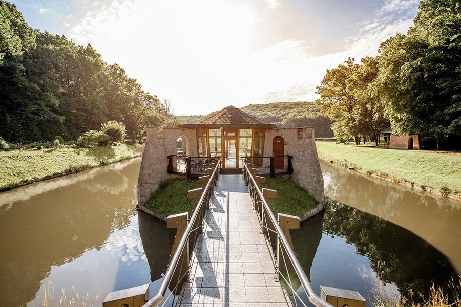 gazebo on the lake